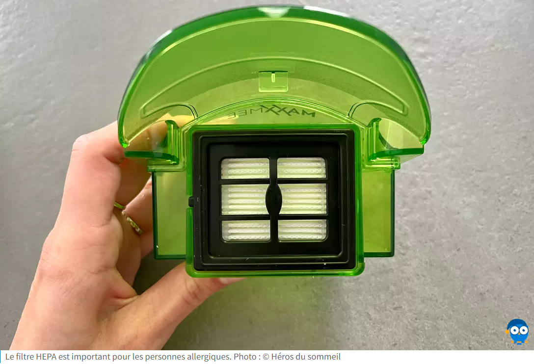 filtre aspirateur antiacarien